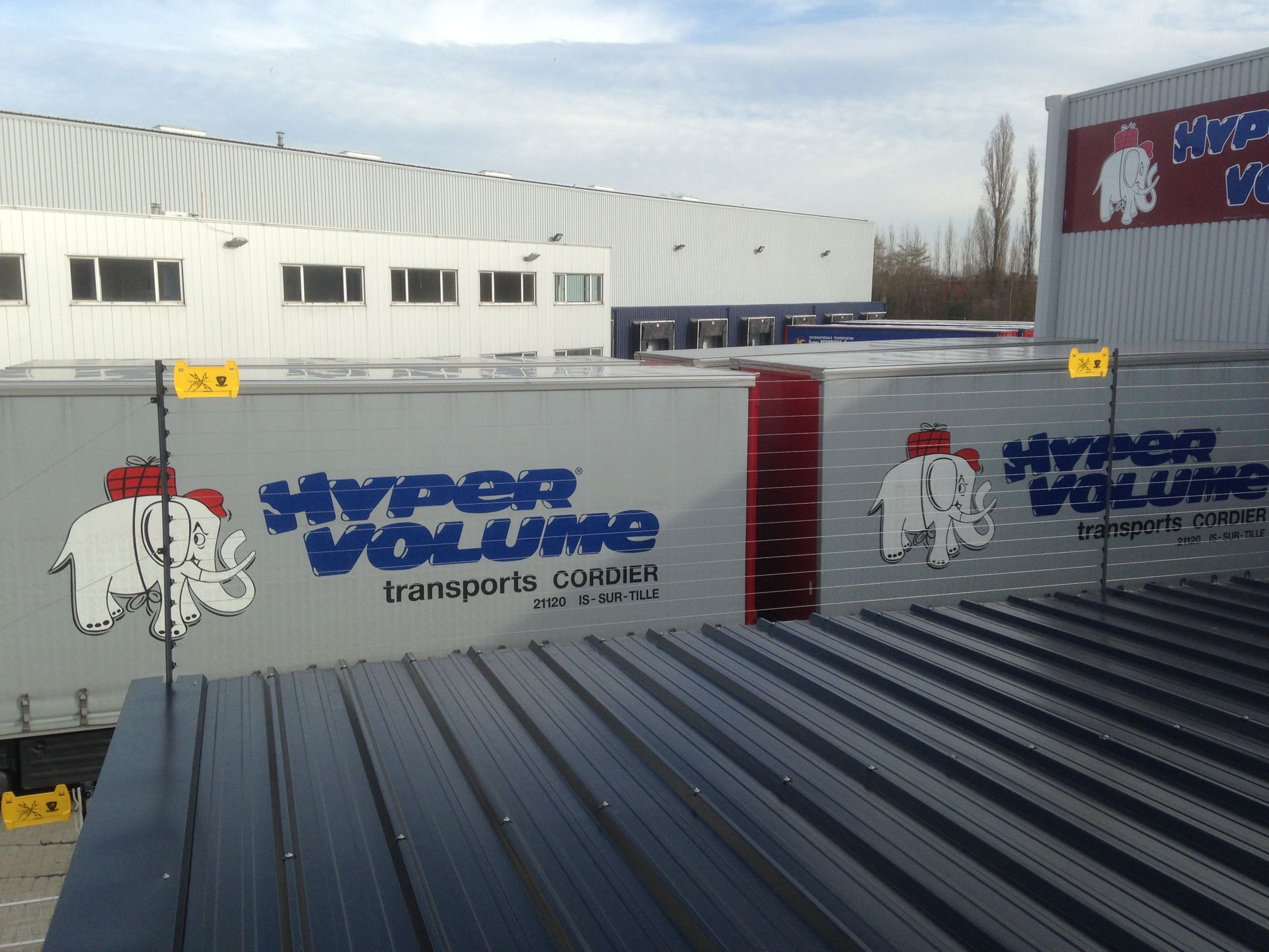 Schrikdraadoplossing voor logistieke sector