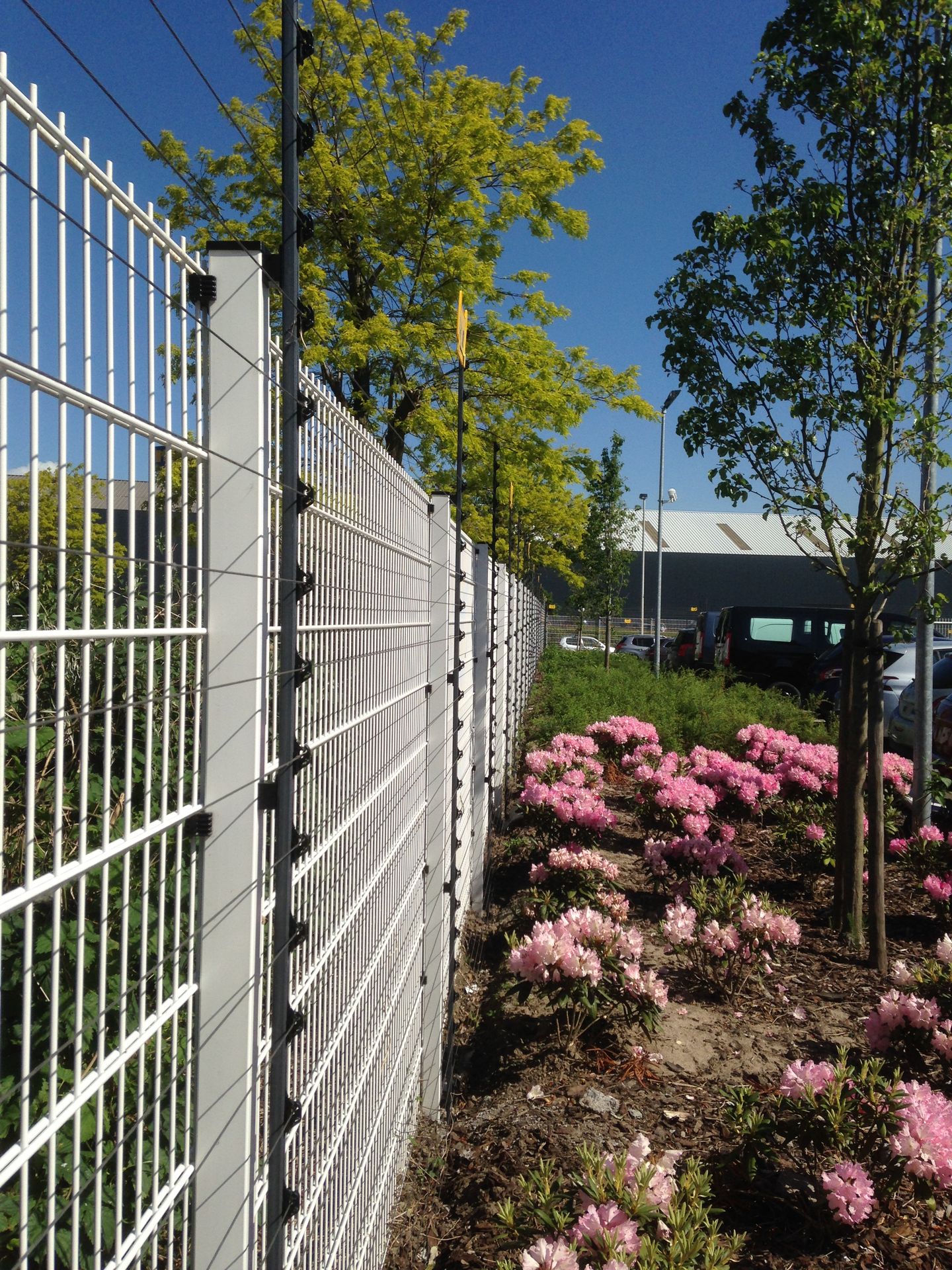 Schrikdraad beveiligingsoplossing