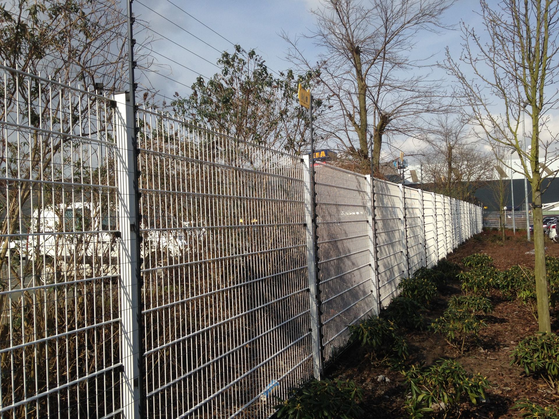 Schrikdraad detectiegordijn